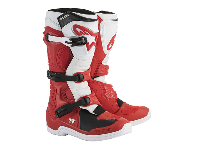 ALPINESTAR TECH 3 MX BOOT - RED/WHITE